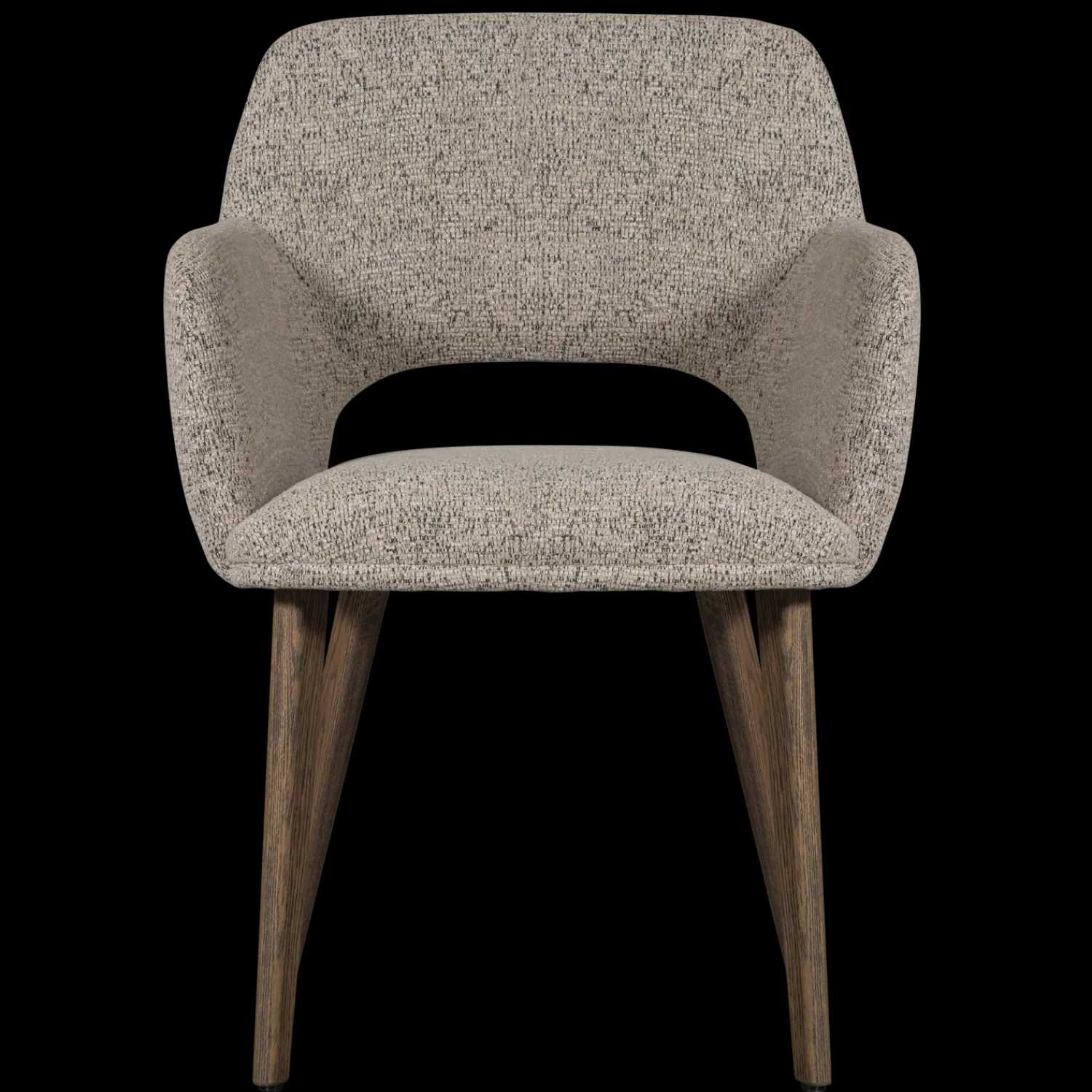 Eetkamerstoelen Met Armleuning-WOOOD Murat Eetkamerstoel Natural