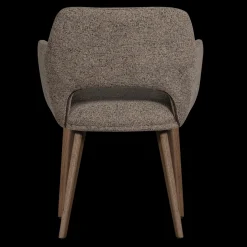 Eetkamerstoelen Met Armleuning-WOOOD Murat Eetkamerstoel Taupe