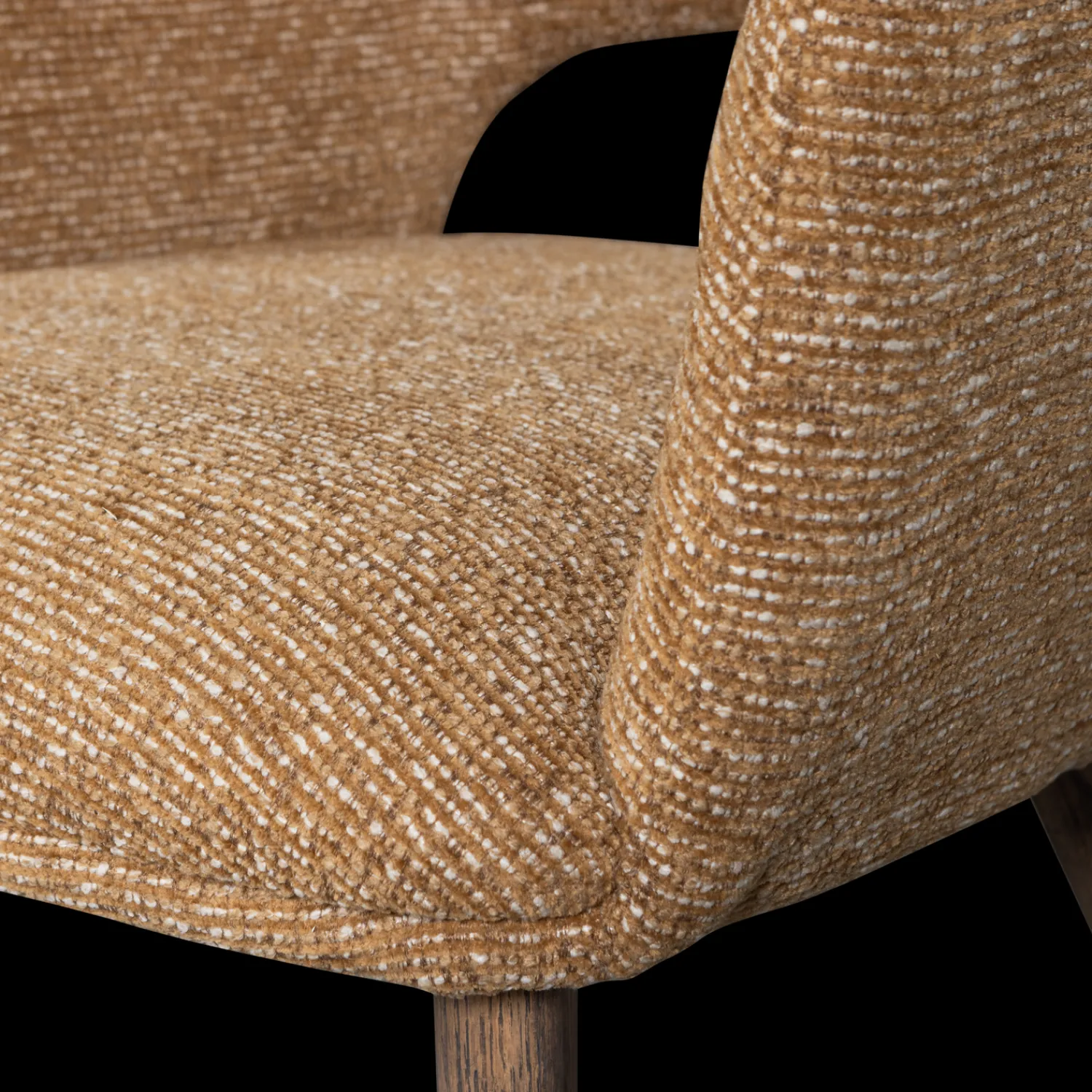 Eetkamerstoelen Met Armleuning-WOOOD Murat Eetkamerstoel Yellow