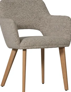 Eetkamerstoelen Met Armleuning-WOOOD Murat Eetkamerstoel Natural