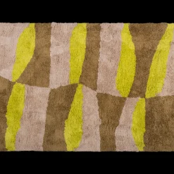 Vloerkleden|Wollen Vloerkleden-WOOOD Musa Vloerkleed Natural, Yellow