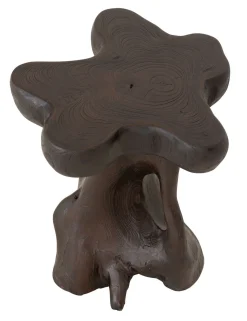 Houten Bijzettafels-MUST Living Mushroom Bijzettafel Brown