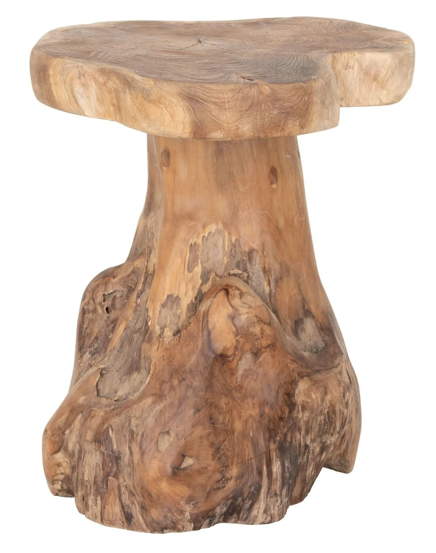 Houten Bijzettafels-MUST Living Mushroom Bijzettafel Natural
