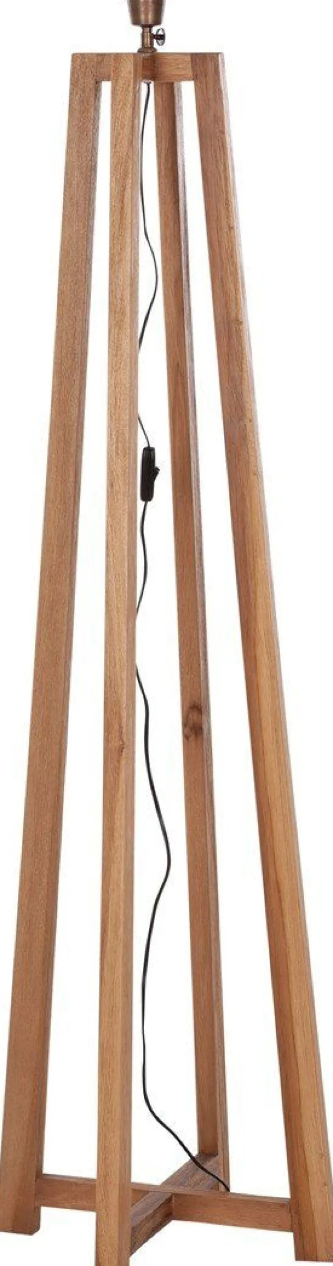 Houten Vloerlampen|Vloerlampen-MUST Living Es Canar Vloerlamp Naturel