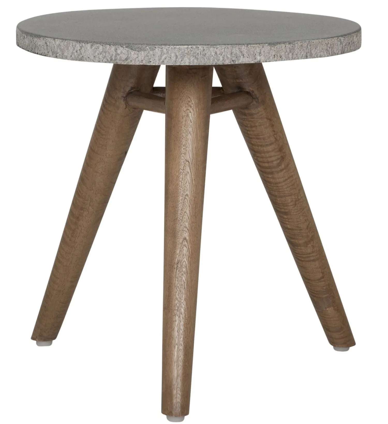 Houten Bijzettafels|Industriële Bijzettafels-MUST Living Mount Everest Bijzettafel Natural, Grey