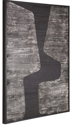 Wanddecoraties-MUST Living Opposites Attract Wanddecoratie Zwart