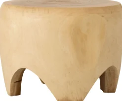 Houten Bijzettafels|Industriële Bijzettafels-MUST Living Puro L Bijzettafel Naturel