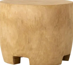 Houten Bijzettafels|Industriële Bijzettafels-MUST Living Puro M Bijzettafel Naturel