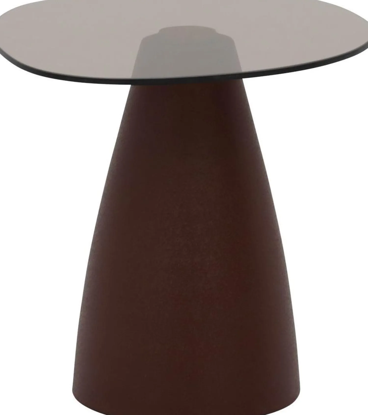 Glazen Bijzettafels-Trendhopper Mylon Bijzettafel Burgundy