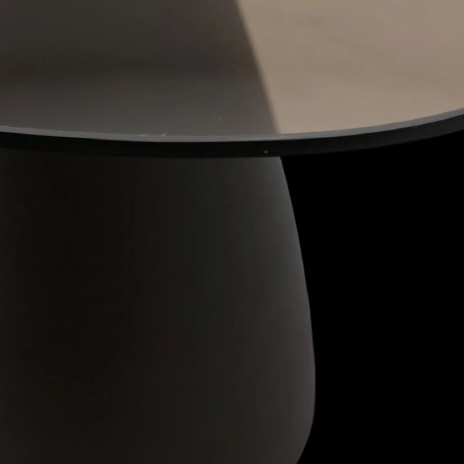 Glazen Bijzettafels-Trendhopper Mylon Bijzettafel Bruin