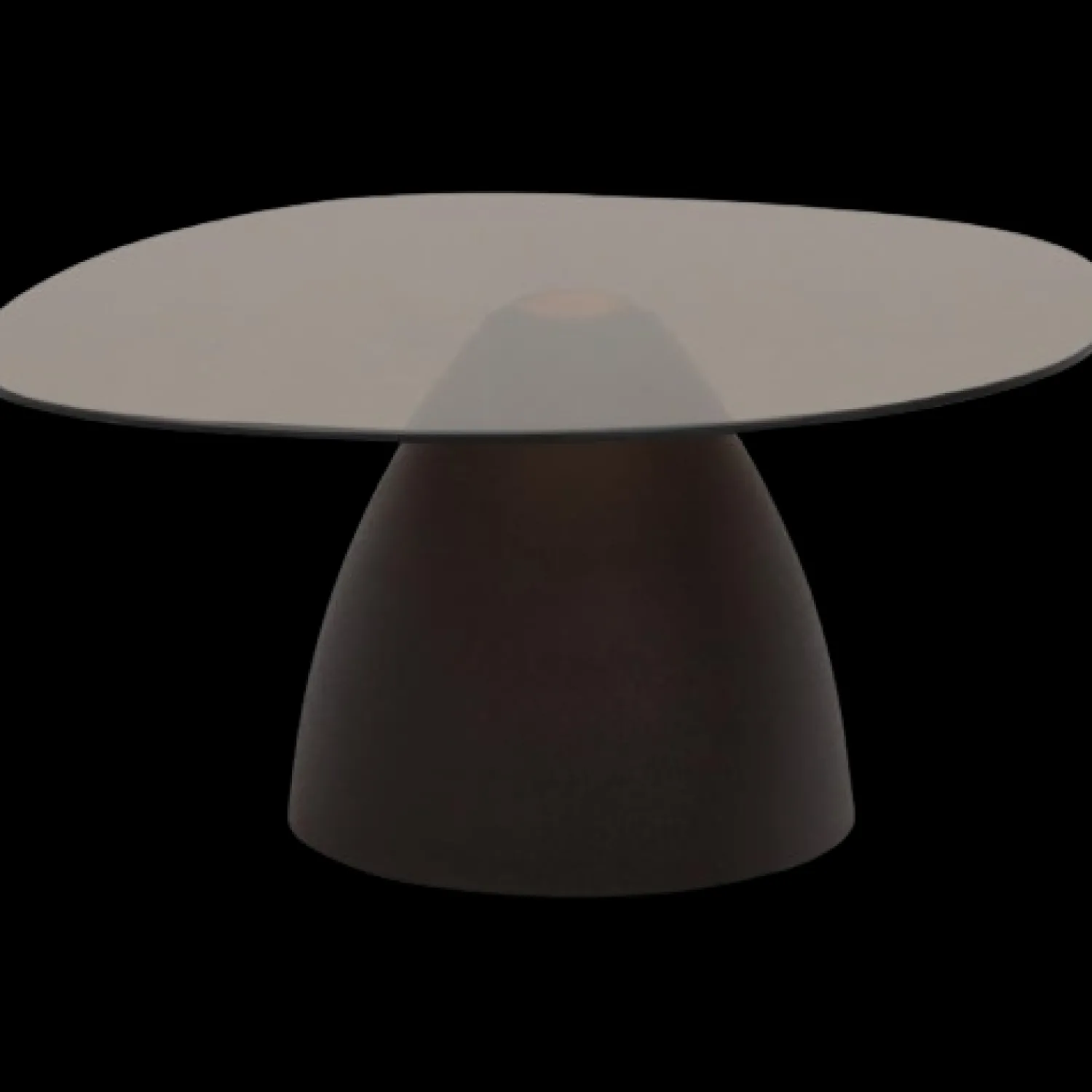 Organische Salontafels-Trendhopper Mylon Salontafel Bruin