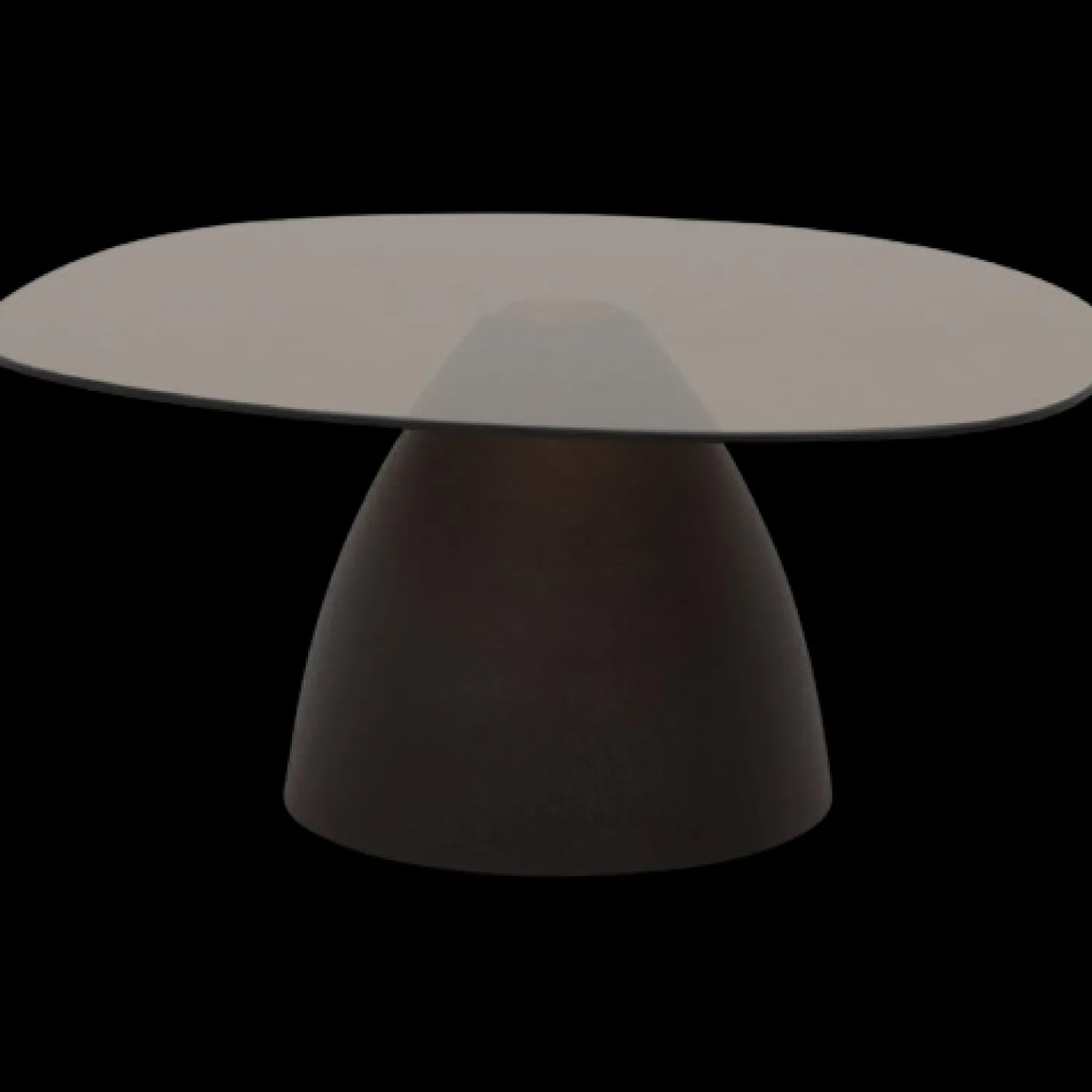 Organische Salontafels-Trendhopper Mylon Salontafel Bruin
