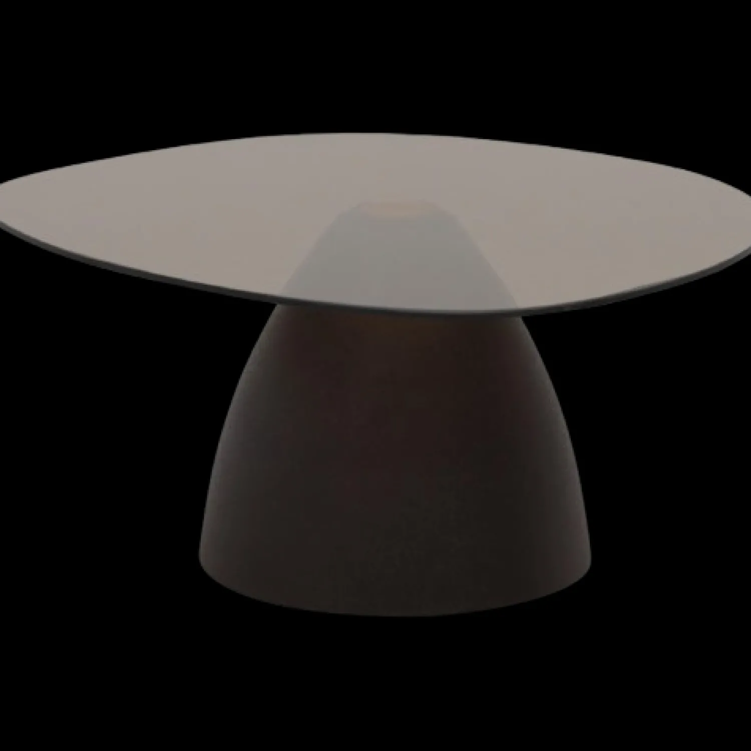 Organische Salontafels-Trendhopper Mylon Salontafel Bruin