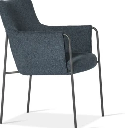 Design Stoelen|Eetkamerstoelen Met Armleuning-Design on Stock Myra Eetkamerstoel Blauw