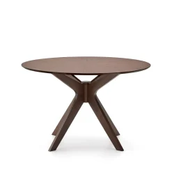 Ronde Eettafels|Ovale Eettafels-Kave Home Naanim Eettafel Bruin
