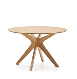 Ronde Eettafels|Ovale Eettafels-Kave Home Naanim Eettafel Naturel