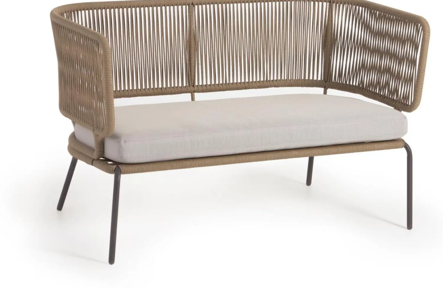 Tuinbanken-Kave Home Nadin Tuinbank Beige, Naturel