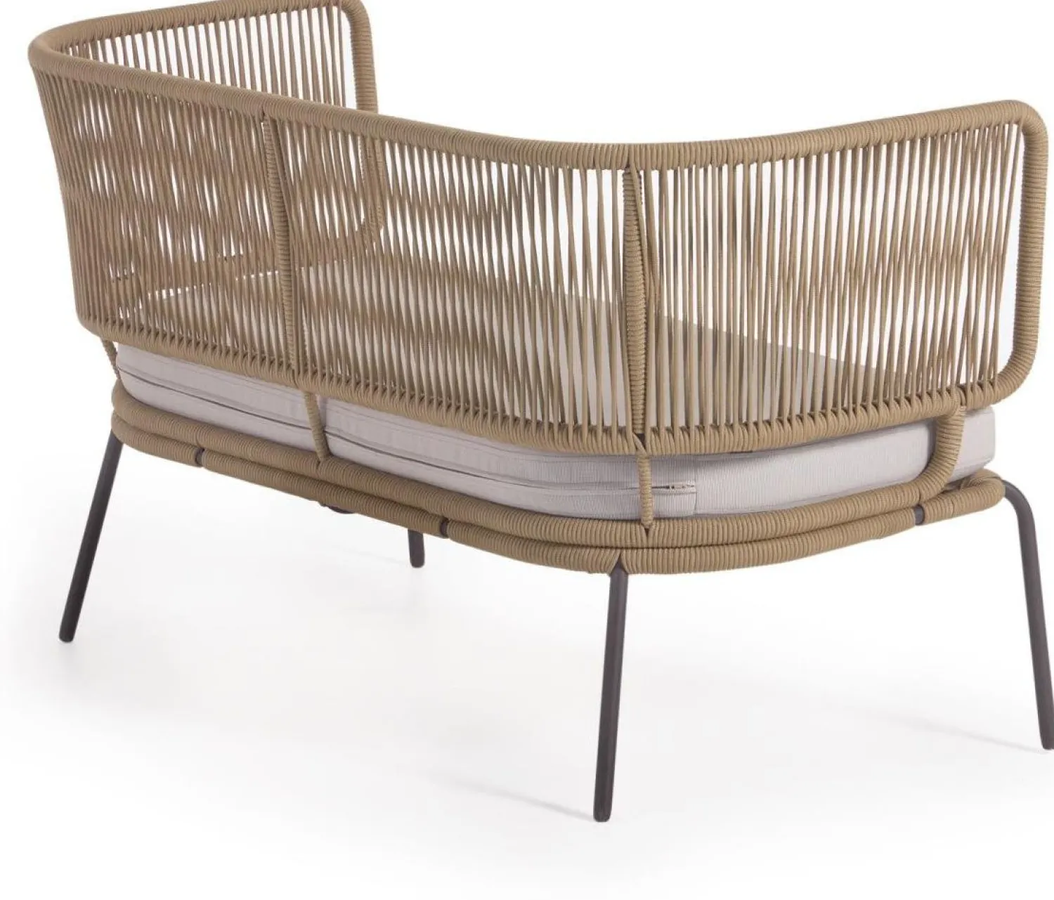Tuinbanken-Kave Home Nadin Tuinbank Beige, Naturel