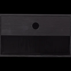 Nachtkastjes-WOOOD Nancy Nachtkastje Black