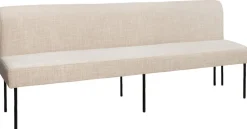 Stoffen Eetkamerbanken-Eijerkamp Collectie Naomi Eetkamerbank Beige