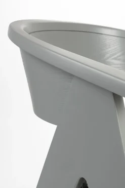 Eetkamerstoelen Met Armleuning-Zuiver NDSM Armstoel Grijs