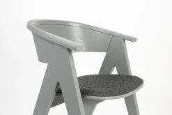 Eetkamerstoelen Met Armleuning-Zuiver NDSM Armstoel Grijs