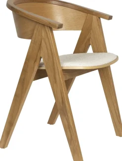 Eetkamerstoelen Met Armleuning-Zuiver NDSM Armstoel Naturel