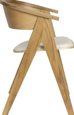 Eetkamerstoelen Met Armleuning-Zuiver NDSM Armstoel Naturel