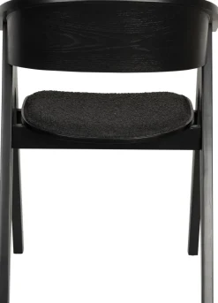 Design Stoelen|Eetkamerstoelen Met Armleuning-Zuiver NDSM Armstoel Zwart
