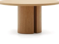 Ronde Eettafels-Kave Home Nealy Rond Eettafel Naturel