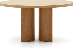 Ronde Eettafels-Kave Home Nealy Rond Eettafel Naturel