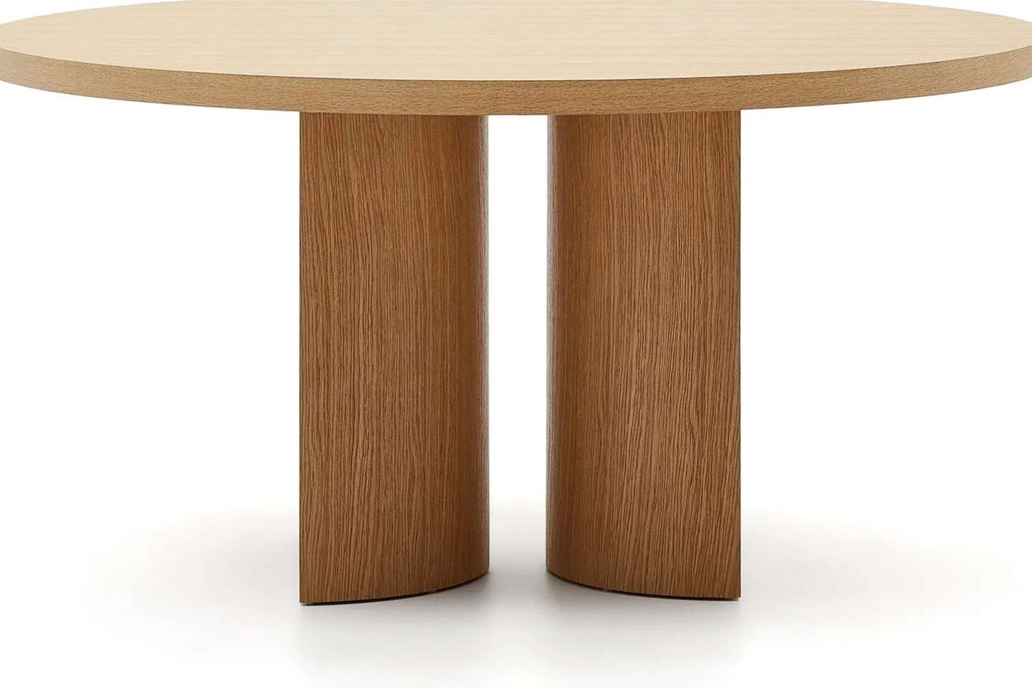 Ronde Eettafels-Kave Home Nealy Rond Eettafel Naturel