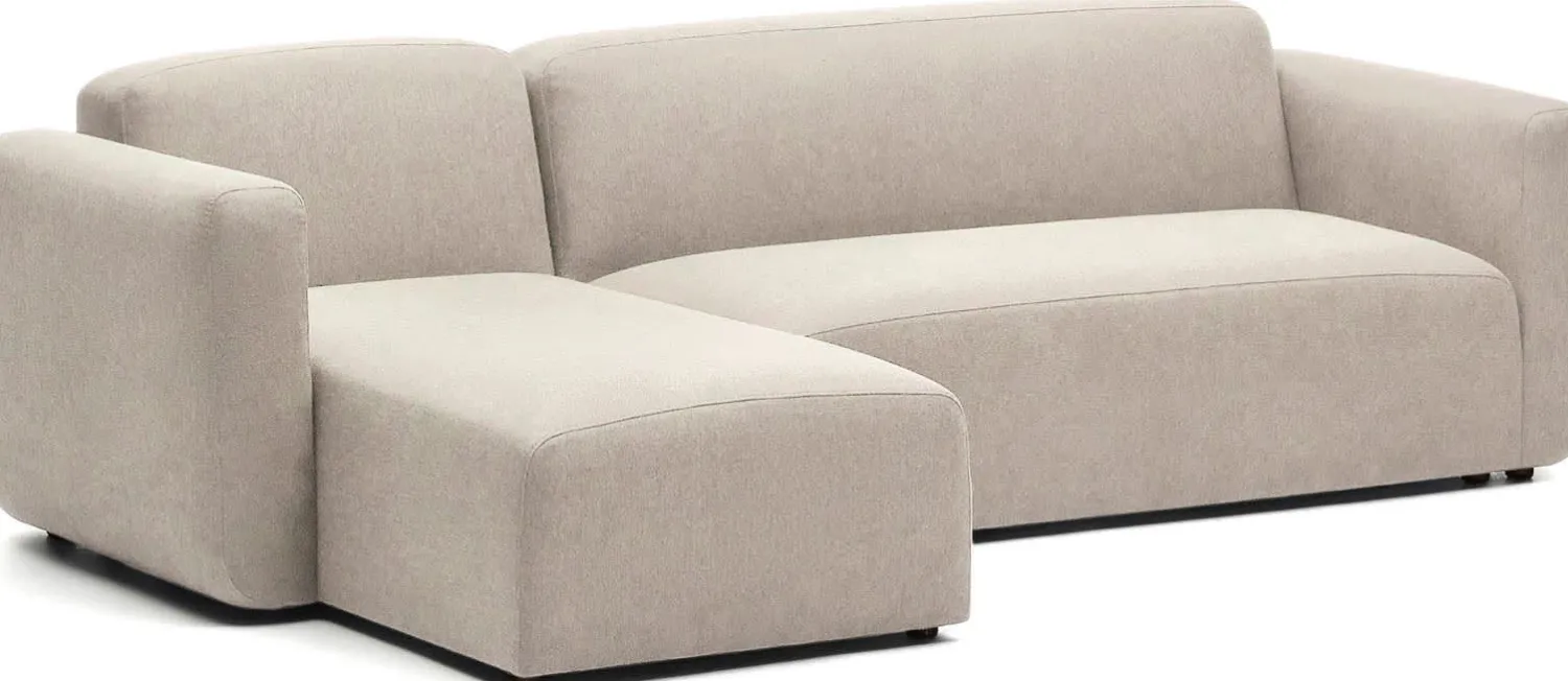 Hoekbanken-Kave Home Neom Hoekbank Beige