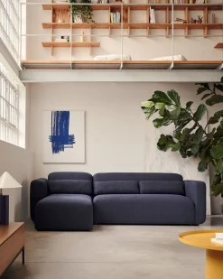 Hoekbanken-Kave Home Neom Hoekbank Blauw