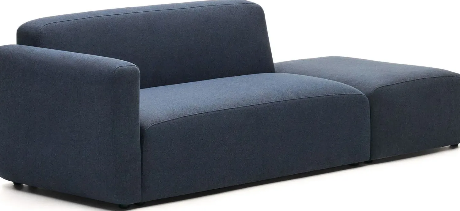 Elementenbanken-Kave Home Neom 2-Zits Elementenbank Blauw