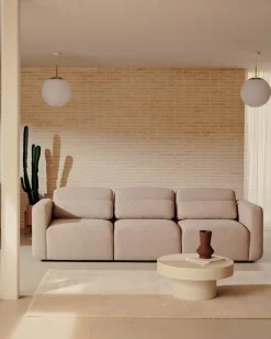 Zitbanken-Kave Home Neom 3-Zitsbank Beige