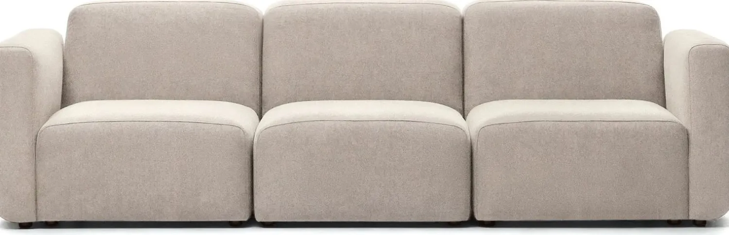 Zitbanken-Kave Home Neom 3-Zitsbank Beige