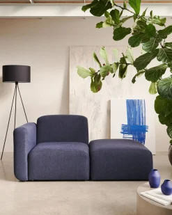 Elementenbanken-Kave Home Neom 1-Zitsbank Blauw