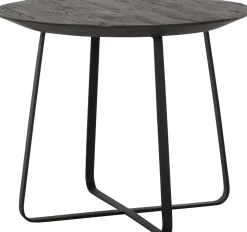 Houten Salontafels|Ronde Salontafels-DTP Home Neptunes M Salontafel Zwart