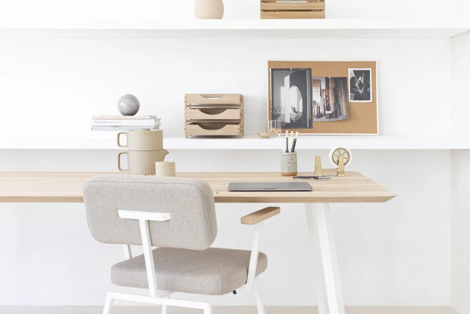 Houten Eettafels|Rechthoekige Eettafels-Studio HENK New Classic White Eettafel Naturel, wit