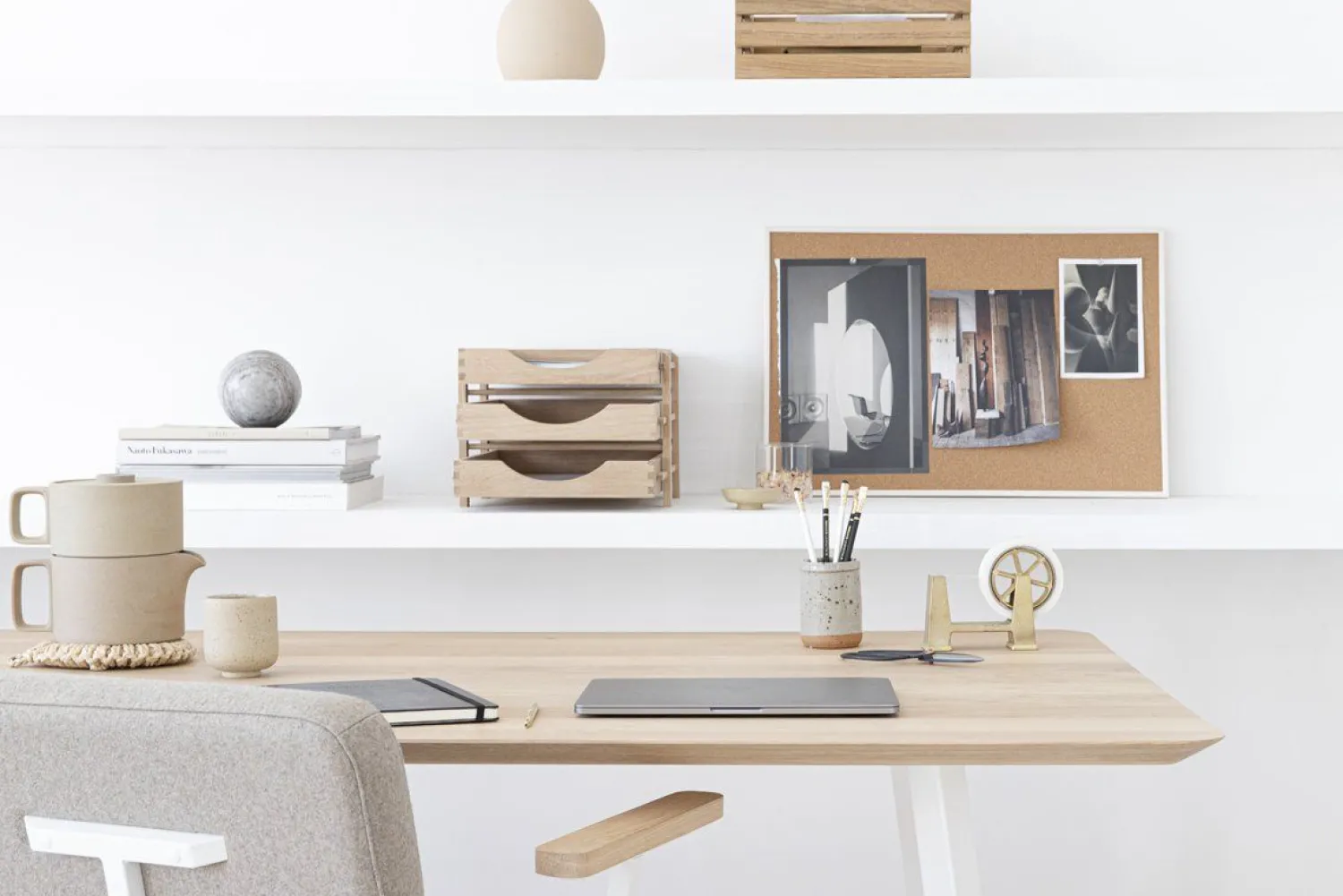 Houten Eettafels|Rechthoekige Eettafels-Studio HENK New Classic White Eettafel Naturel, wit