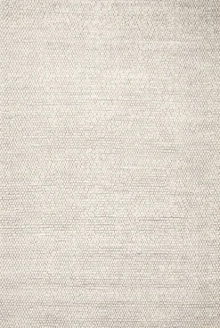 Vloerkleden|Wollen Vloerkleden-Brinker Carpets New Loop Vloerkleed Cloud White