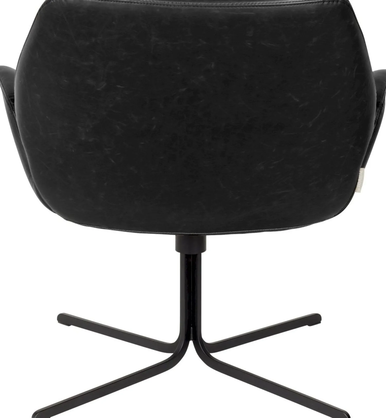 Draaifauteuils-Zuiver Nikki Fauteuil Black