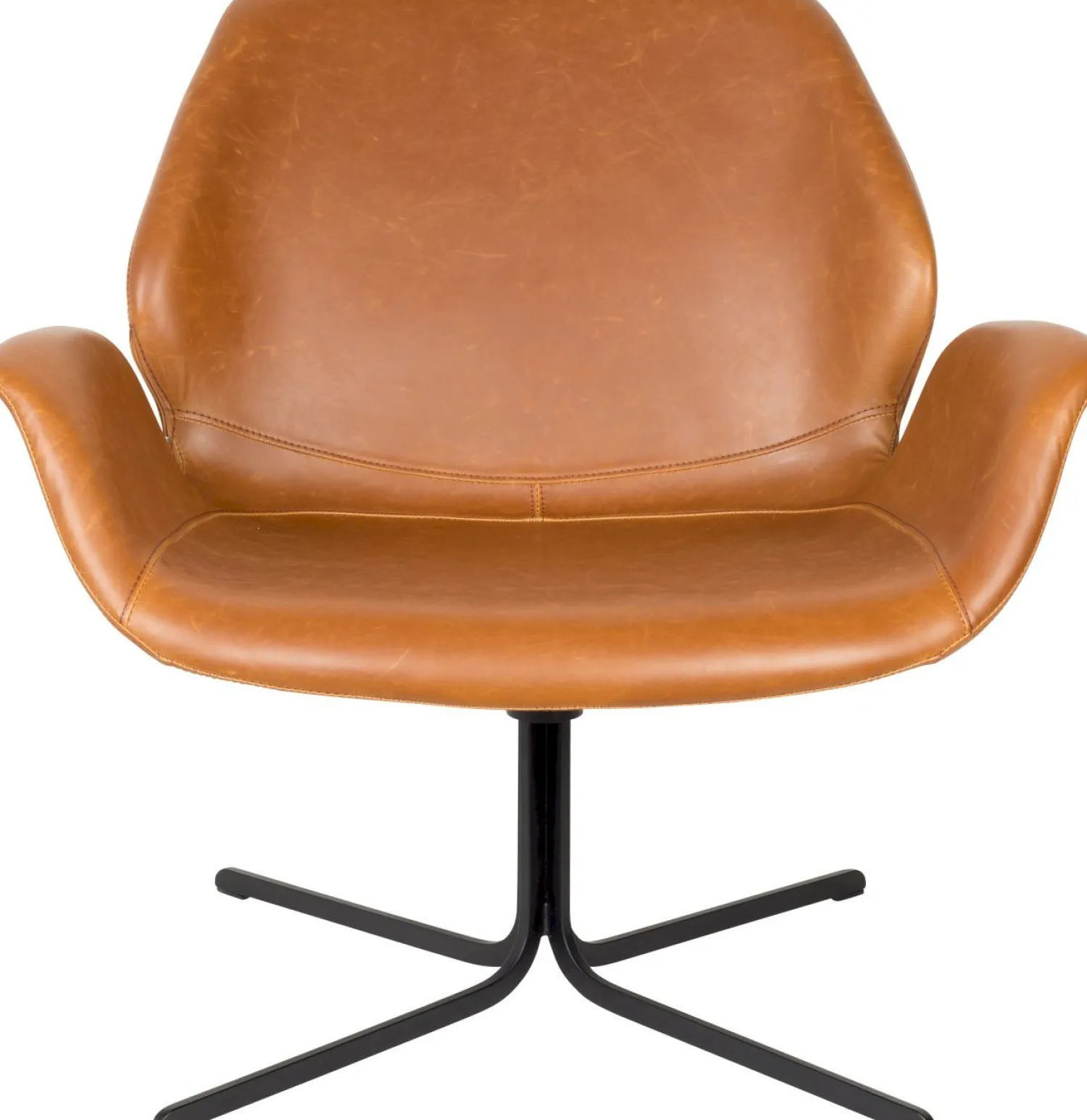 Draaifauteuils-Zuiver Nikki Fauteuil Brown