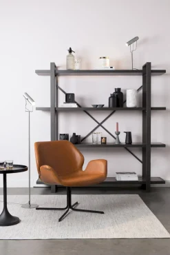 Draaifauteuils-Zuiver Nikki Fauteuil Brown