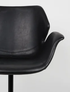 Design Stoelen|Eetkamerstoelen Met Armleuning-Zuiver Nikki (set van 2) Eetkamerstoel Black