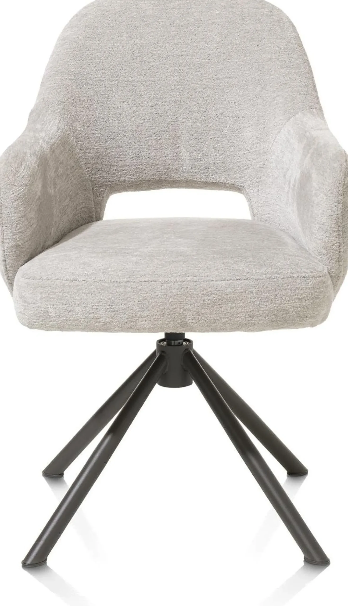 Eetkamerstoelen Met Armleuning-Henders en Hazel Nikolas Armstoel Kiezel