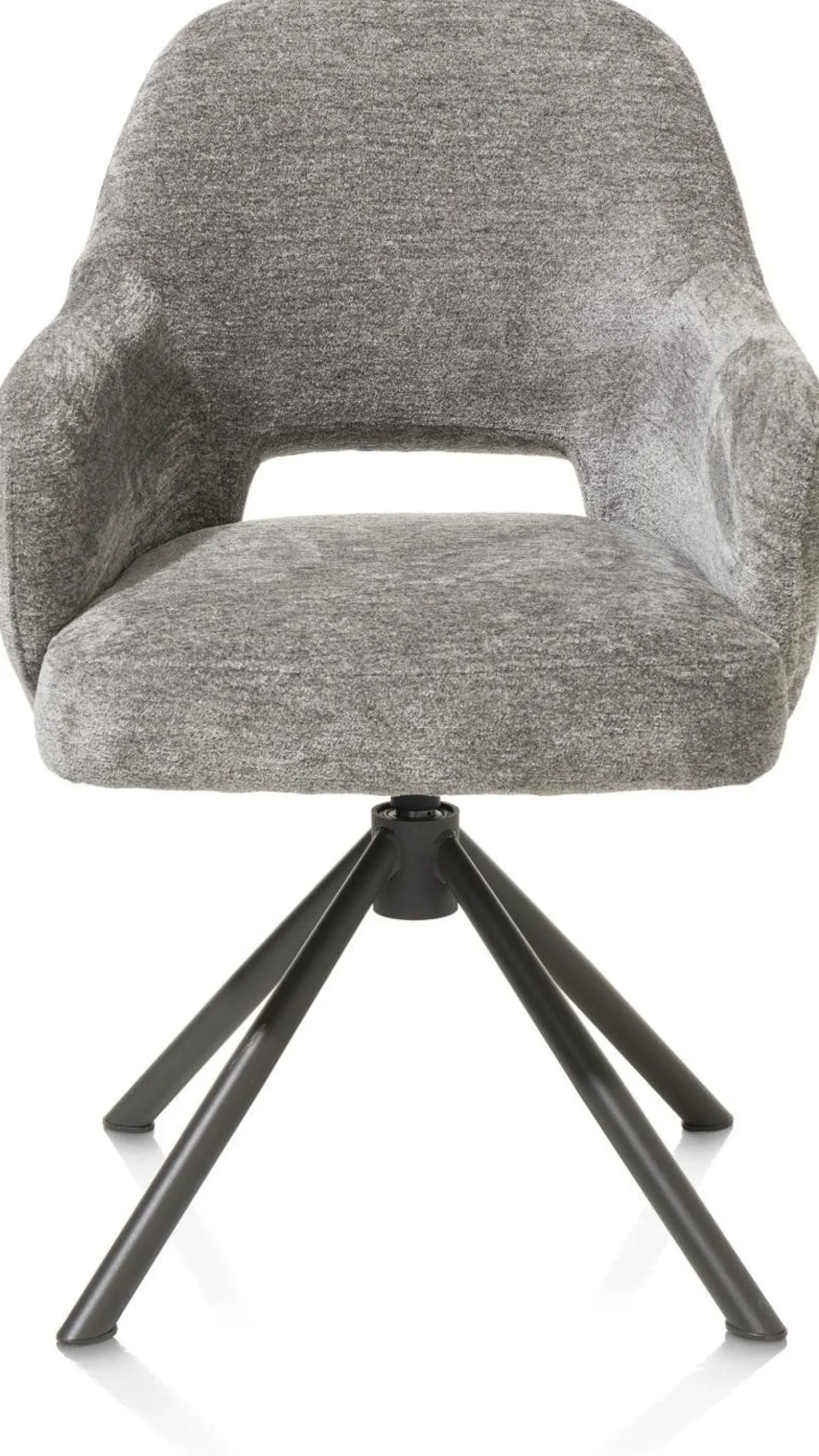 Eetkamerstoelen Met Armleuning-Henders en Hazel Nikolas Armstoel Grijs