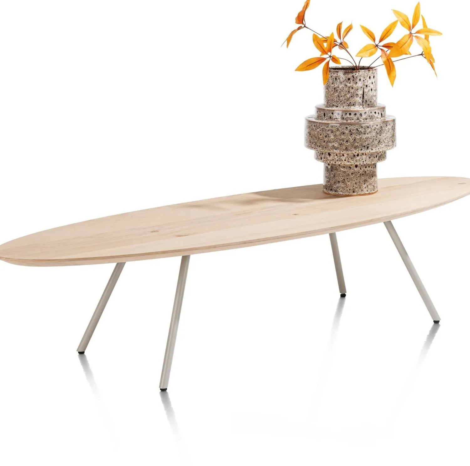 Ovale Salontafels-XOOON Niora Salontafel Naturel