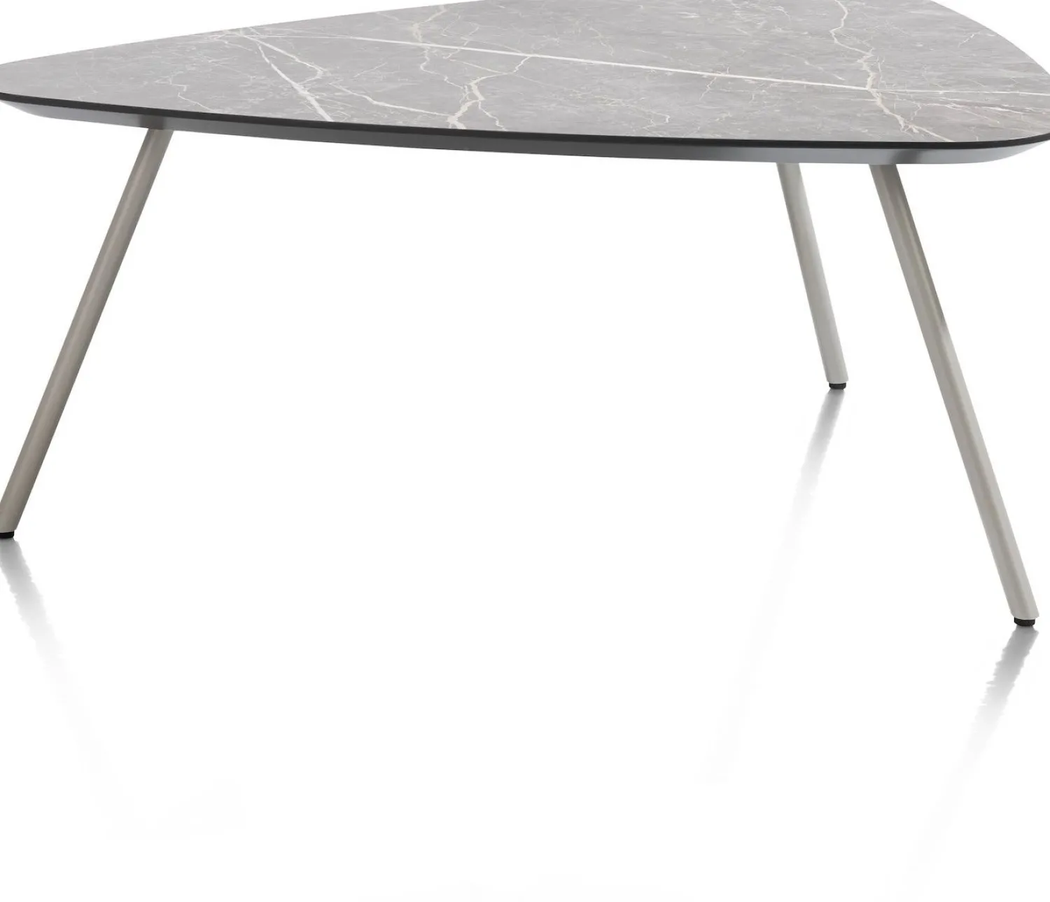 Organische Salontafels-XOOON Niora Salontafel Lichtgrijs